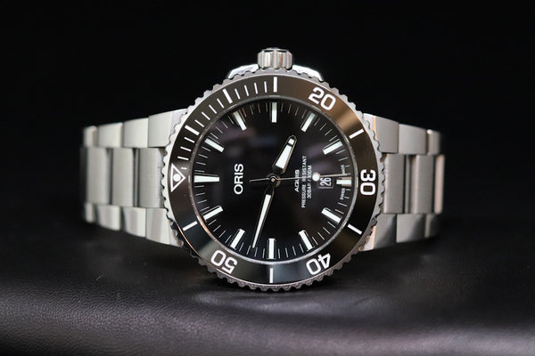 Oris Aquis Black Dial 43.5mm Watch Trading Post